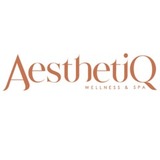 AesthetiQ Wellness and Spa brand logo