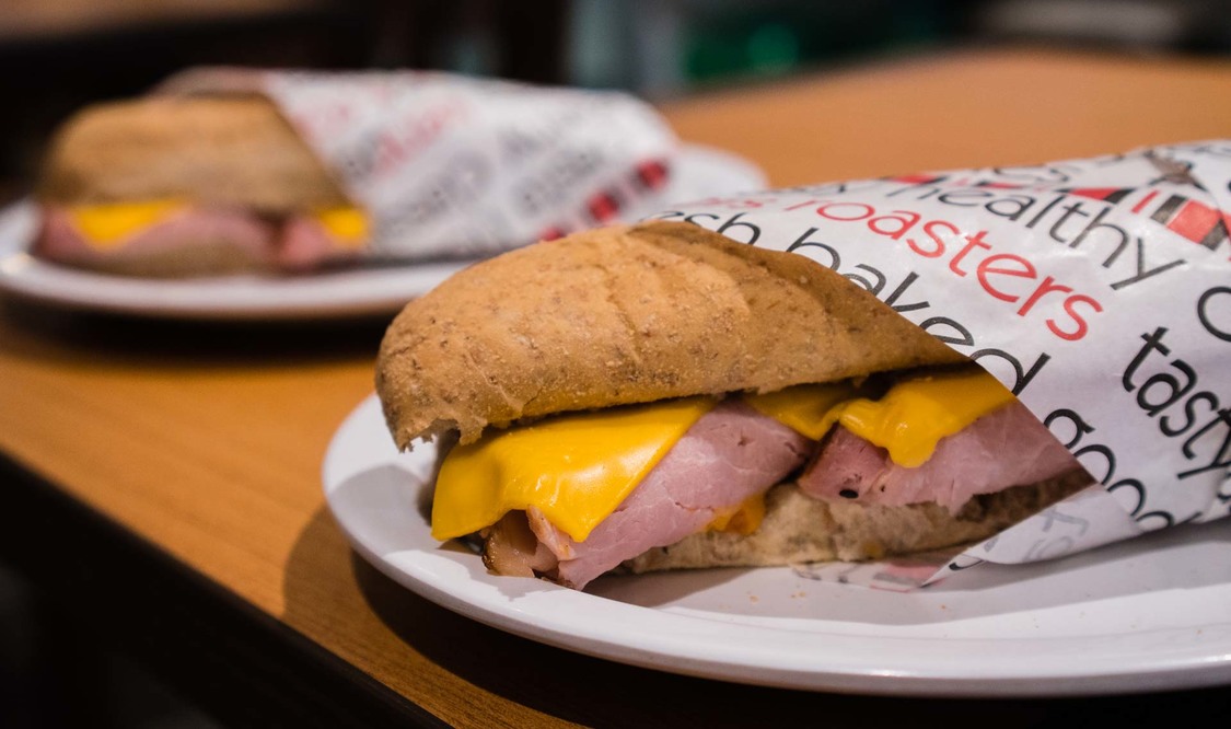 Ham and Cheese Sandwich