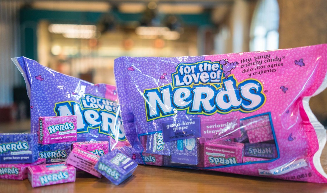 Nerds Grape Strawberry Laydown Bag