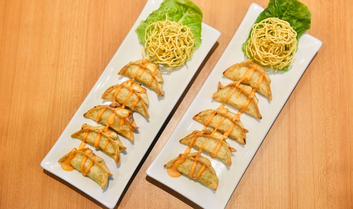 Chicken Gyoza Furai