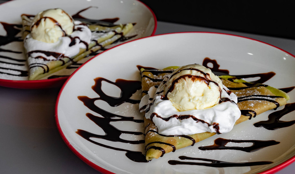 Matcha Green Tea Crepe