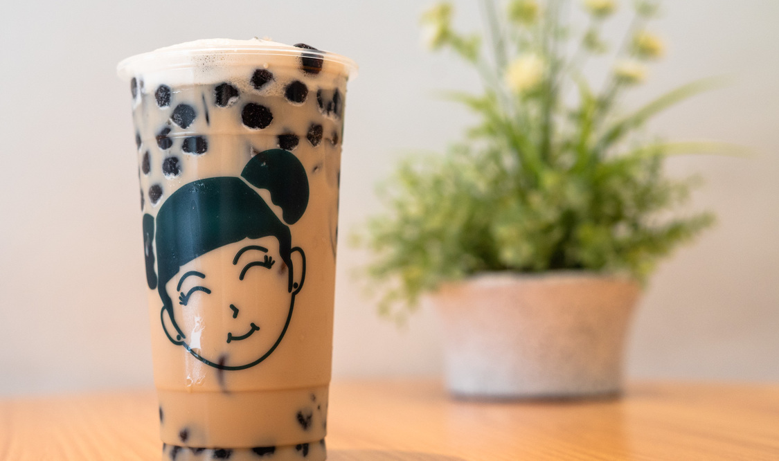 Large Caramel Milk Tea