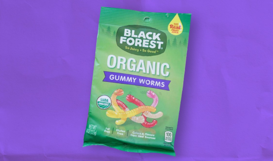 Black Forest Organic Gummy Worm