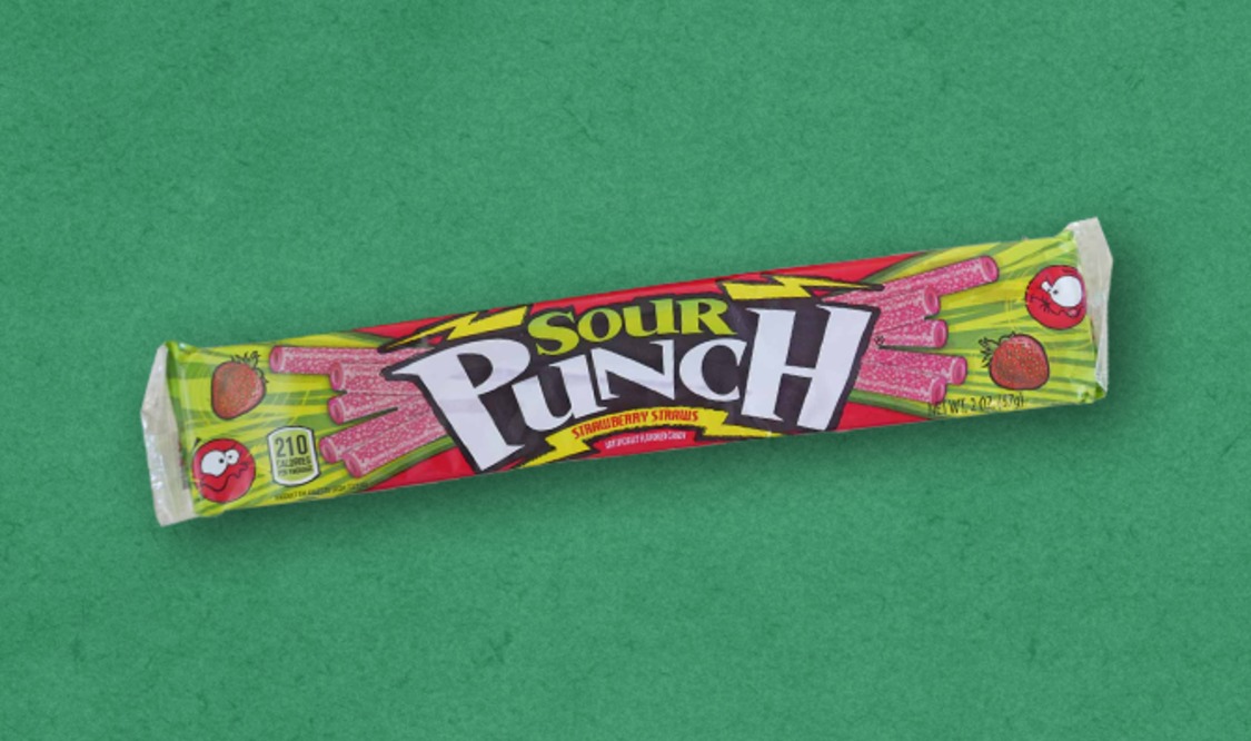 Sour Punch Strawberry Straws
